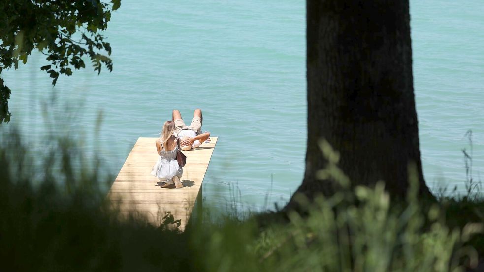 Die deutschen Badegewässer bekommen von der Umweltagentur Topnoten. (Symbolbild) Foto: Karl-Josef Hildenbrand