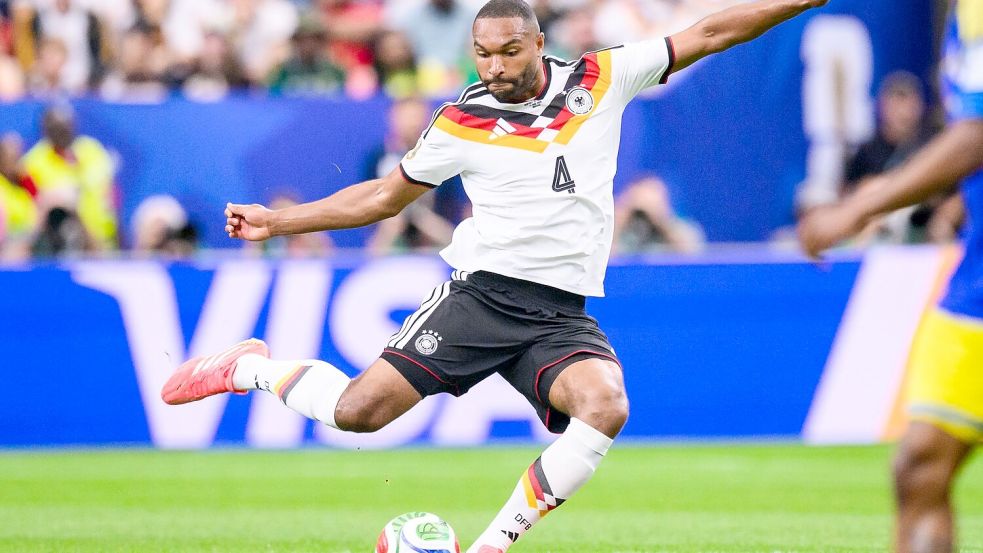 Jonathan Tah ist der deutsche Abwehrorganisator in Amerika. Foto: Tom Weller