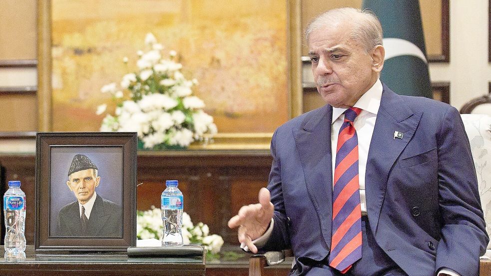 Pakistans Ministerpräsident Sharif verkündet das Inkrafttreten des Iran-Rahmenabkommens. (Archivbild) Foto: Jacquelyn Martin