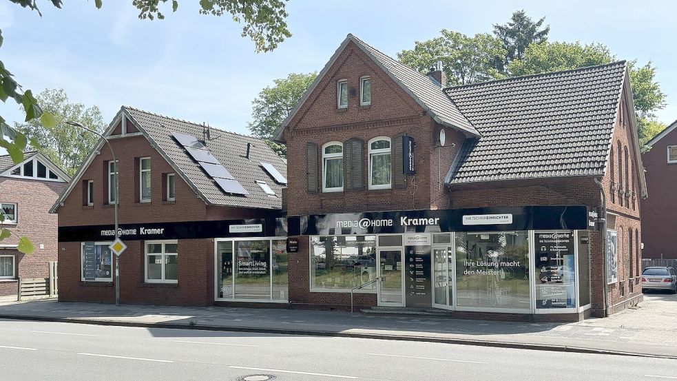 An der Esenser Straße 54-56 in Aurich hat Tobias Kramer sein media@home-Fachgeschäft eröffnet. Fotos: privat