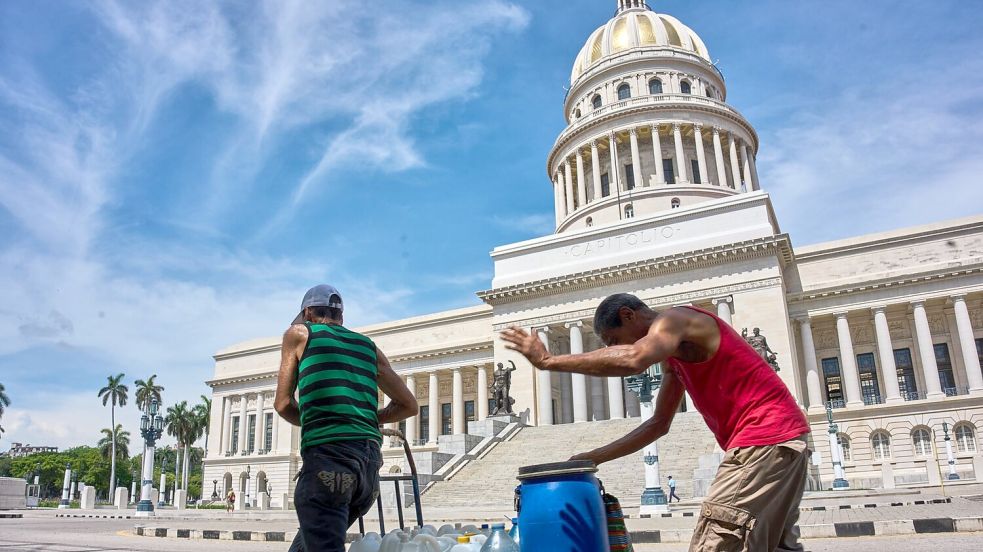 Das „Capitolio Nacional“ ist der offizielle Sitz der kubanischen Nationalversammlung. (Archivbild) Foto: Ramon Espinosa