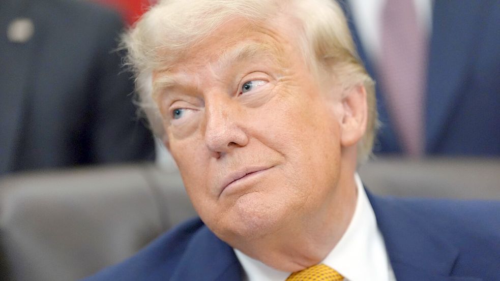 Als Washington Hilfe erbeten habe gegen den Iran, seien wichtige Partner nicht für die Vereinigten Staaten da gewesen, sagte Trump im Weißen Haus. Foto: Jacquelyn Martin