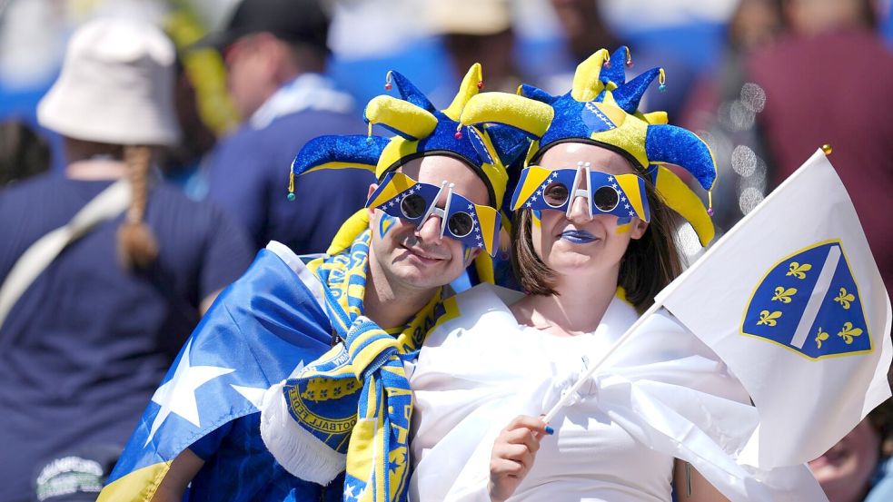 Die Bosnier hatten viel Unterstützung in Seattle. Foto: Manu Fernandez