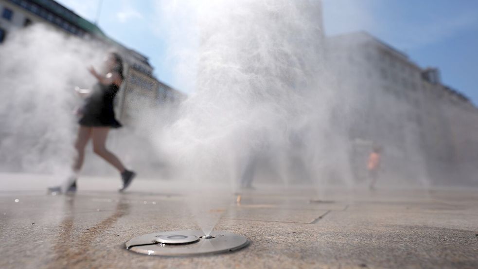 Heute wird der Hitzerekord für Juni laut DWD wahrscheinlich noch nicht geknackt. Foto: Marcus Brandt/dpa