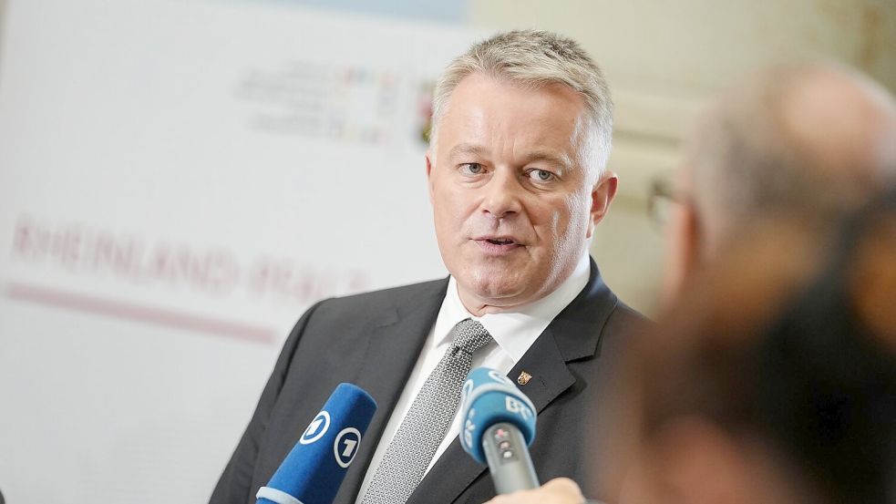 Der neue rheinland-pfälzische Regierungschef Gordon Schnieder ist auch der neue Vorsitzende der Ministerpräsidentenkonfernez. Foto: Kay Nietfeld/dpa