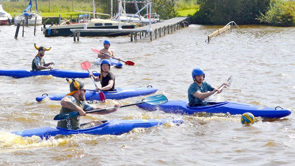 Einige Teams glänzen mit witzigen Verkleidungen, hier unter anderem die „Vikings“ im Jahr 2025. Foto: privat