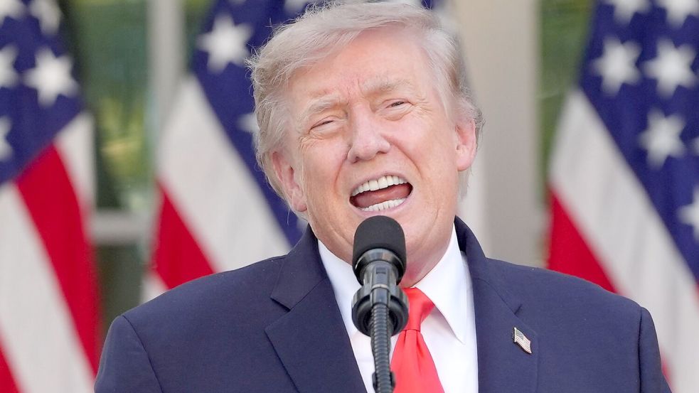 Trump droht mit neuen Zöllen. (Archivbild) Foto: Jacquelyn Martin