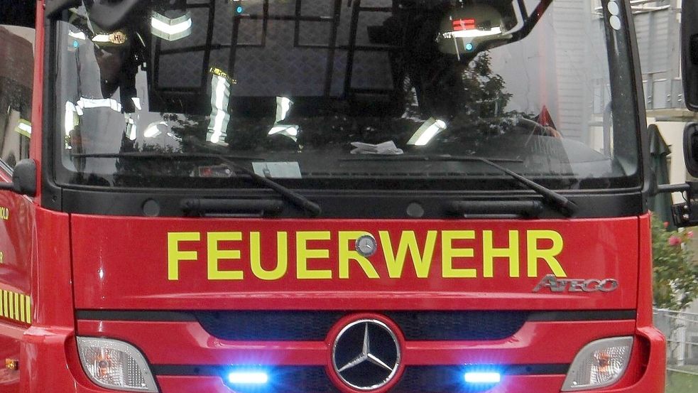 Die Feuerwehr rückte aus. Symbolfoto: Pixabay