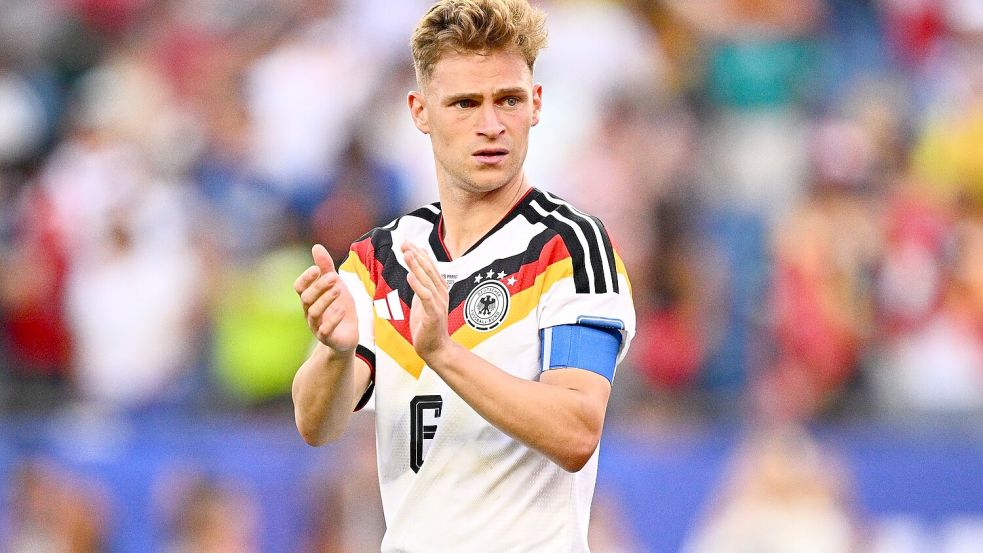 Will weiter für Deutschland spielen: Kapitän Kimmich. Foto: Tom Weller/dpa