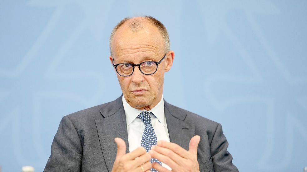 CDU-Chef Friedrich Merz hat sich im Wahlkampf für den Umbau des Bürgergelds eingesetzt. (Archivbild) Foto: Kay Nietfeld/dpa