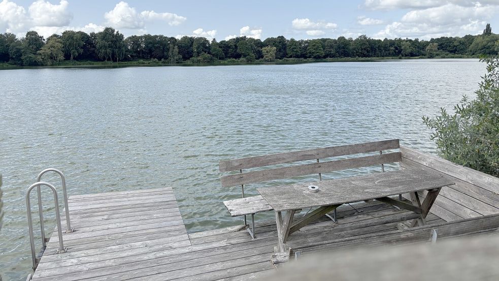 Der Jümmesee wird von vielen Badegästen und Campern zum Schwimmen genutzt. Foto: Lars Löschen/Archiv