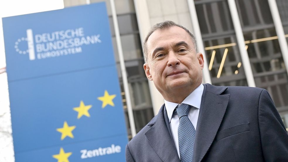 Joachim Nagel sieht die Inflation im Euroraum immer noch als zu hoch an. (Archivbild) Foto: Arne Dedert