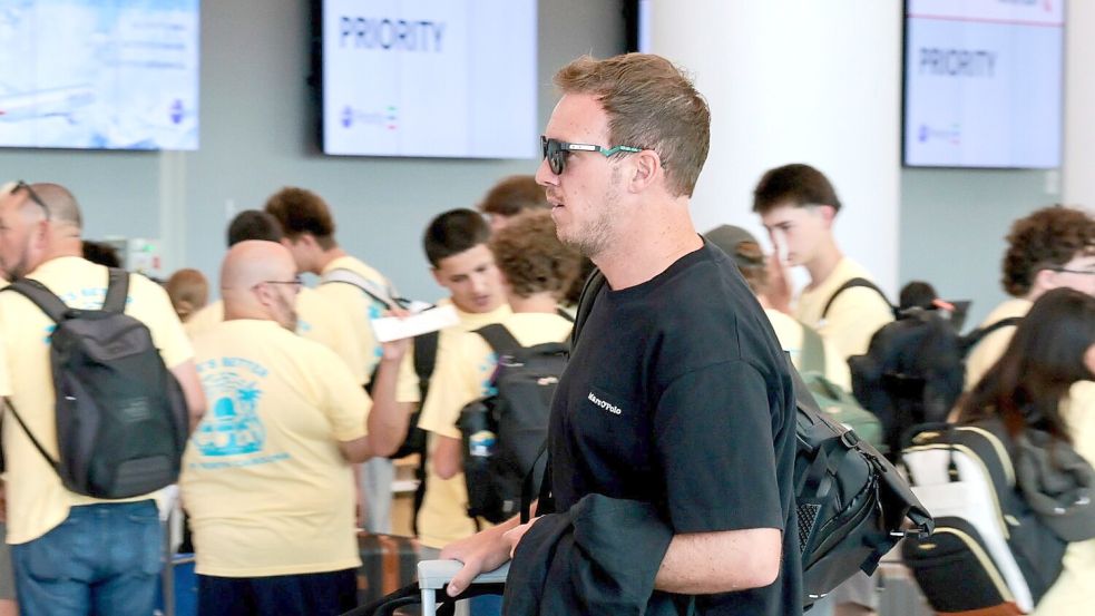 Seine Zukunft als Bundestrainer ist auch nach der Abreise von der WM weiter offen: Julian Nagelsmann. Foto: Jan Woitas