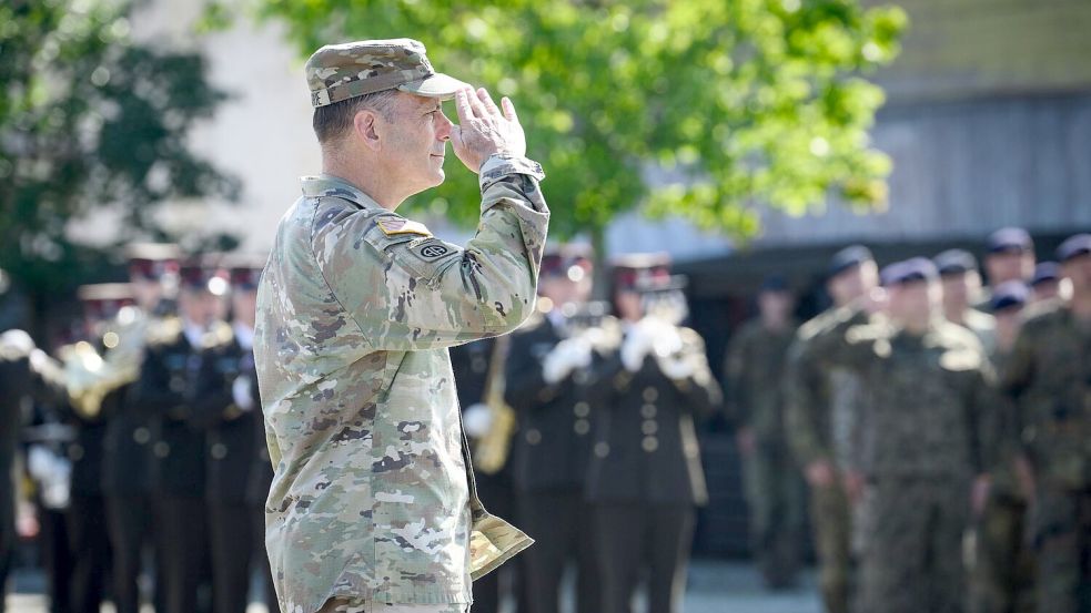 General Donahue gilt als einer der angesehensten Generäle des US-Heeres. Foto: Bernd von Jutrczenka