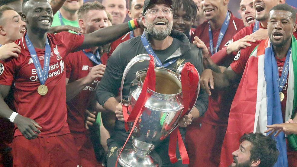 Jürgen Klopp hat schon Großes gewonnen, wie die Champions League mit dem FC Liverpool. (Archivbild) Foto: Jan Woitas