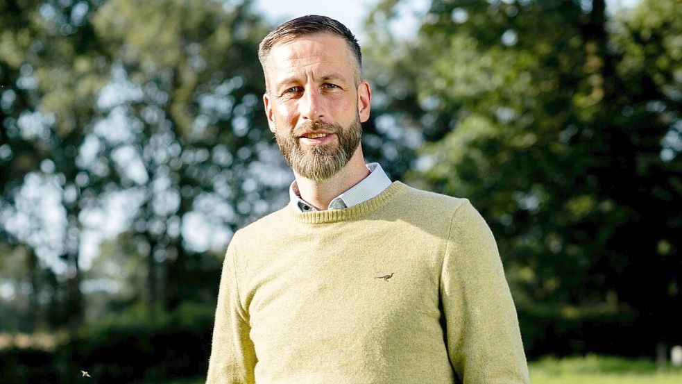 Tobias Boelsen tritt als Bürgermeisterkandidat in Uplengen an. Foto: Karim Jasper