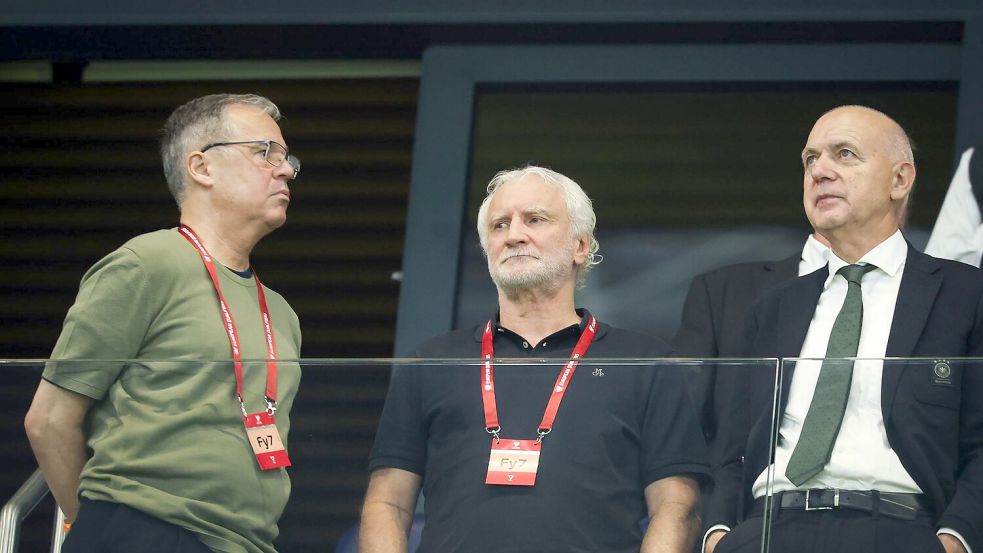 Jetzt muss die DFB-Führung eine Entscheidung für die Zukunft treffen. (Archivbild) Foto: Christian Charisius