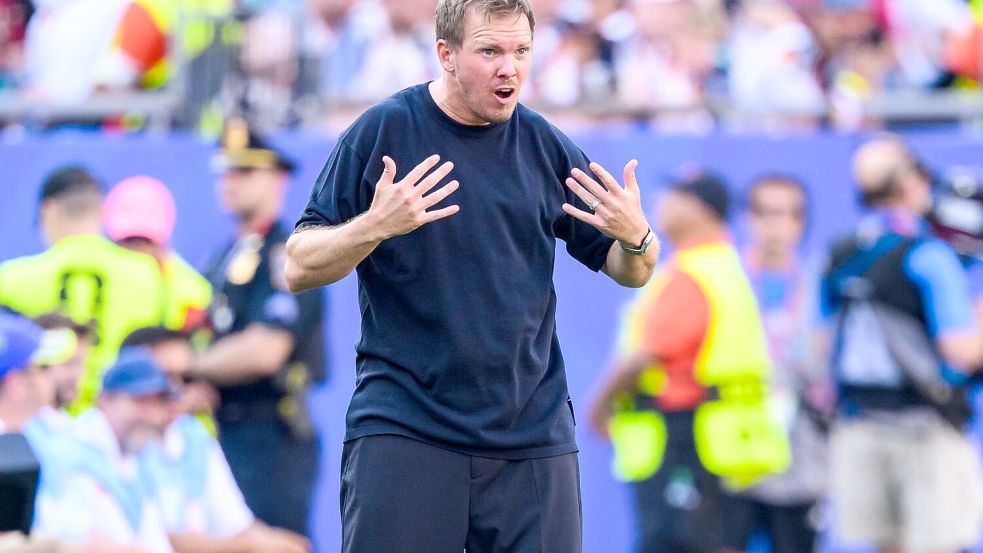 Nagelsmann war mit der DFB-Auswahl in Amerika trotz großer Ziele schwer gescheitert. Foto: Tom Weller