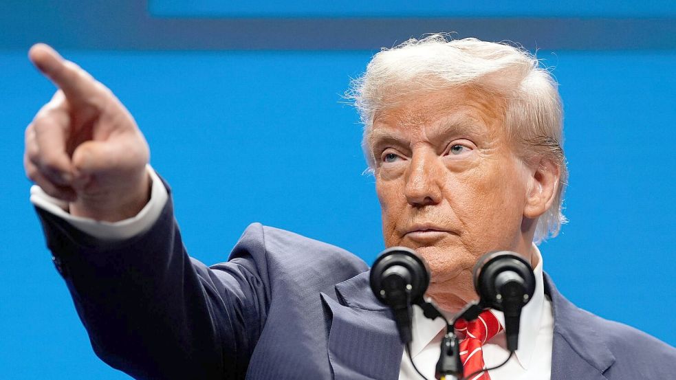 US-Präsident Donald Trump will, dass die europäischen Alliierten im Bündnis deutlich mehr militärische Verantwortung übernehmen. (Archivbild) Foto: Alex Brandon/AP/dpa