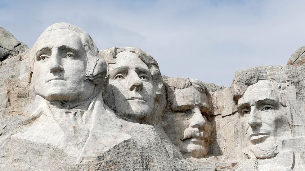 Der Bildhauer von Mount Rushmore wollte die wichtigsten Präsidenten verewigen. (Archivbild) Foto: David Zalubowski/AP/dpa