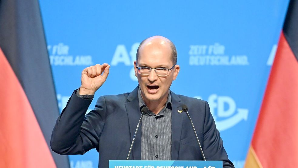 Alle drei Parteivize der AfD sind neue Gesichter. Zu ihnen zählt Stefan Möller aus Thüringen. Foto: Katharina Kausche/dpa
