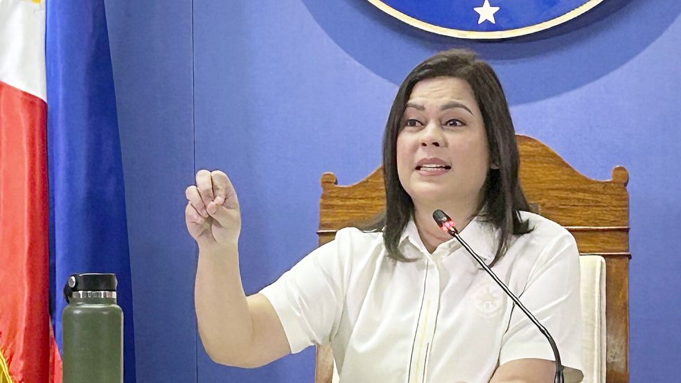 Für Sara Duterte könnte der Prozess das politische Aus bedeuten. (Archivbild) Foto: -/kyodo/dpa