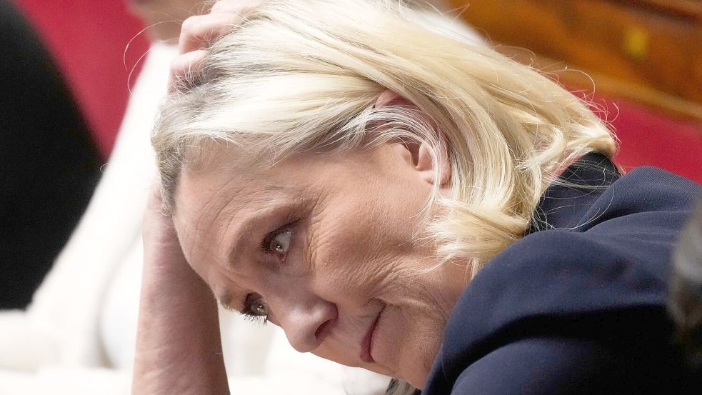 Le Pen will unbedingt Präsidentin werden. (Archivbild) Foto: Michel Euler/AP/dpa