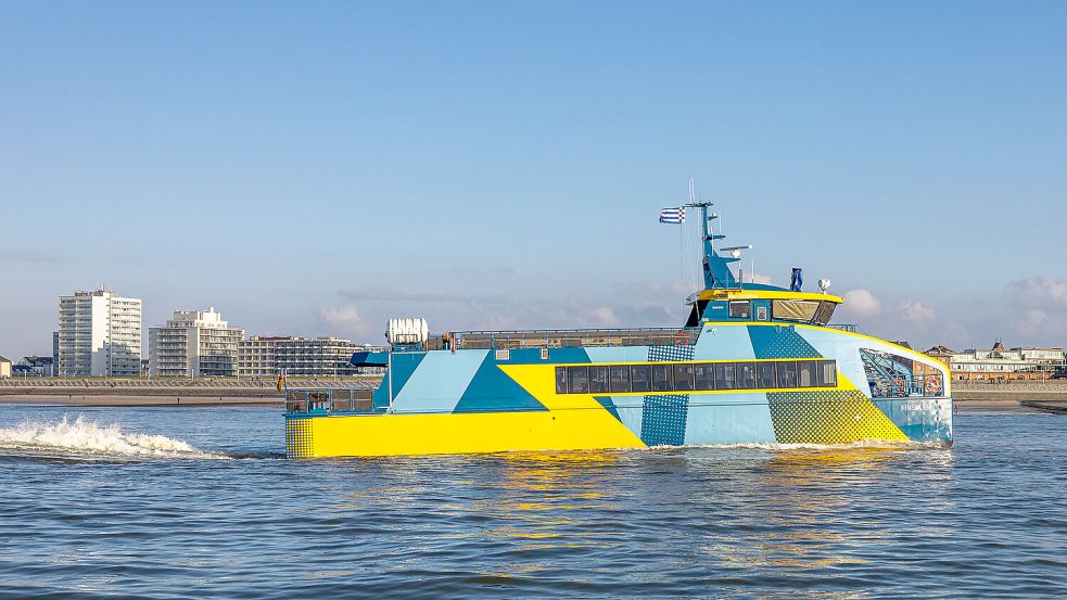 Die „Frisia E-I“ fährt voll elektrisch. Foto: AG Reederei Norden-Frisia