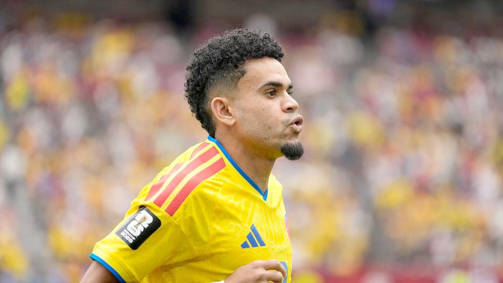 Bayern-Star Diaz war seit dem Usbekistan-Spiel torlos. Foto: Lindsey Wasson