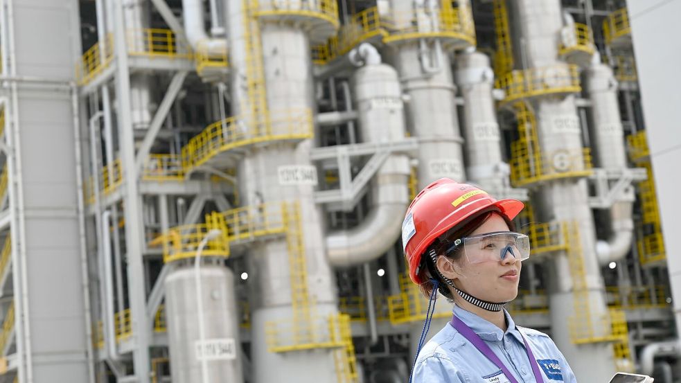 Das Werk in Zhanjiang ist laut Elvermann nicht nur planmäßig fertiggestellt worden, sondern habe auch das Budget unterschritten. (Archivbild) Foto: Johannes Neudecker/dpa
