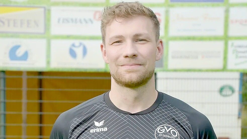 Seit zwei Jahren trägt Eike Schmidt das Trikot von GVO Oldenburg. Foto: Verein