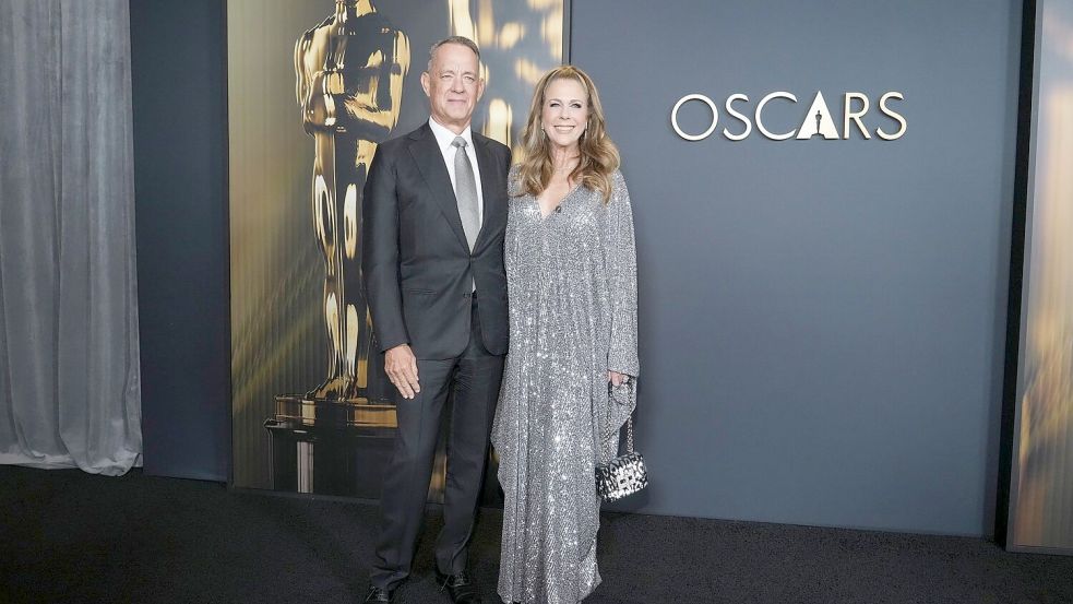 Seit 1988 verheiratet: Tom Hanks und Frau Rita Wilson. (Archivbild) Foto: Jordan Strauss/Invision via AP/d