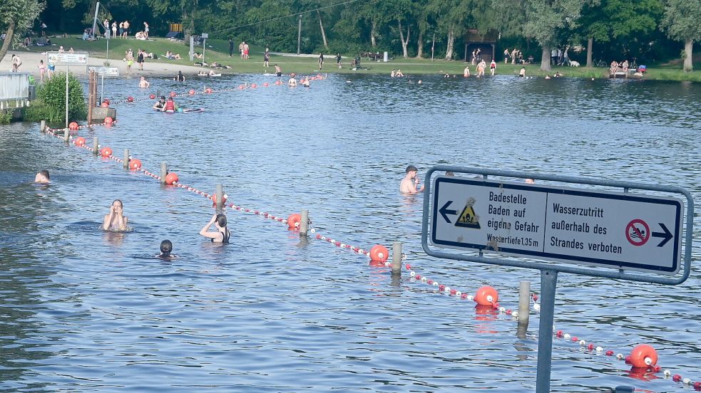 Am Idasee sorgt mittlerweile ein Sicherheitsdienst für mehr Ordnung und Sicherheit.