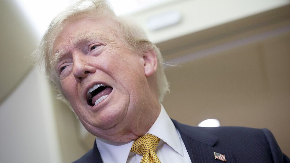 Auf dem Nato-Gipfel gab es offenbar zwei Donald Trumps: den aggressiven und – hinter den Kulissen – den kooperativen. Foto: AFP/Getty Images North/Win McNamee