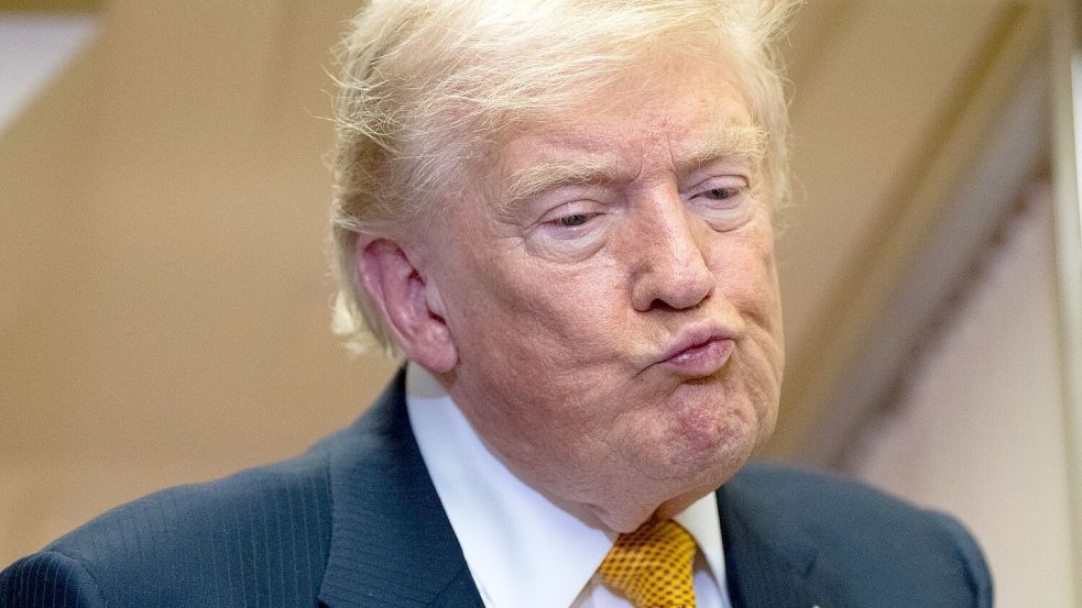 Trump hat die Weiterführung von Gesprächen mit dem Iran angekündigt. Foto: Alex Brandon