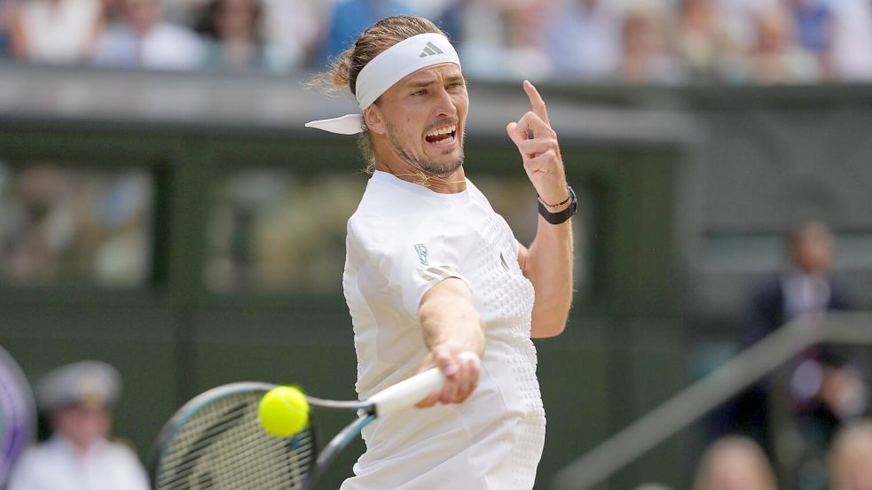Alexander Zverev zeigte eine überzeugende Leistung. Foto: Kirsty Wigglesworth