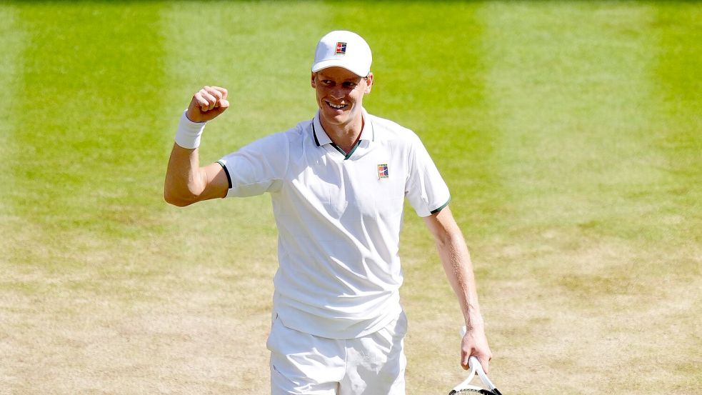 Titelverteidiger und Topgesetzter: Jannik Sinner trat im Halbfinale gegen Novak Djokovic dominant auf. Foto: Ben Whitley
