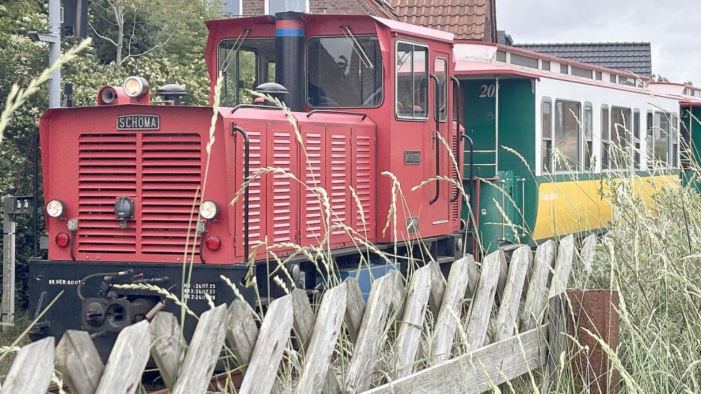 Die Borkumer Kleinbahn gilt als älteste Inselbahn Deutschlands. Foto: Florian Ferber
