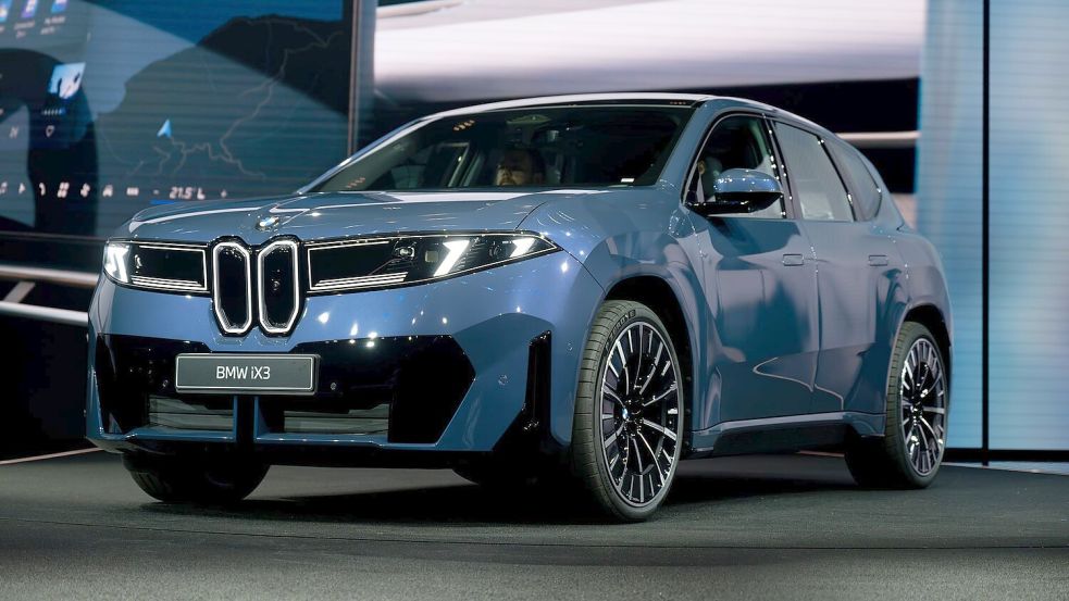 Der BMW iX3 wird ebenfalls in Ungarn produziert. (Archivbild) Foto: Sven Hoppe
