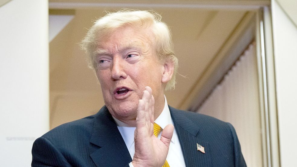 Trump will für den Schutz der Straße von Hormus Geld kassieren. (Archivfoto) Foto: Alex Brandon