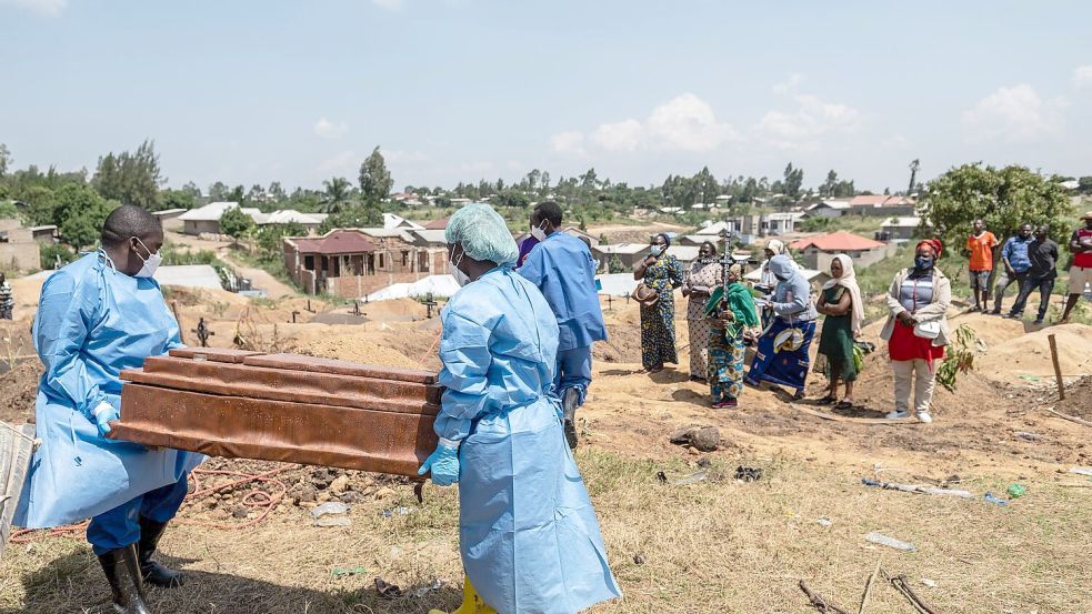 Schon mehr als 700 Menschen sind im Kongo an Ebola gestorben. (Archivbild) Foto: Moses Sawasawa