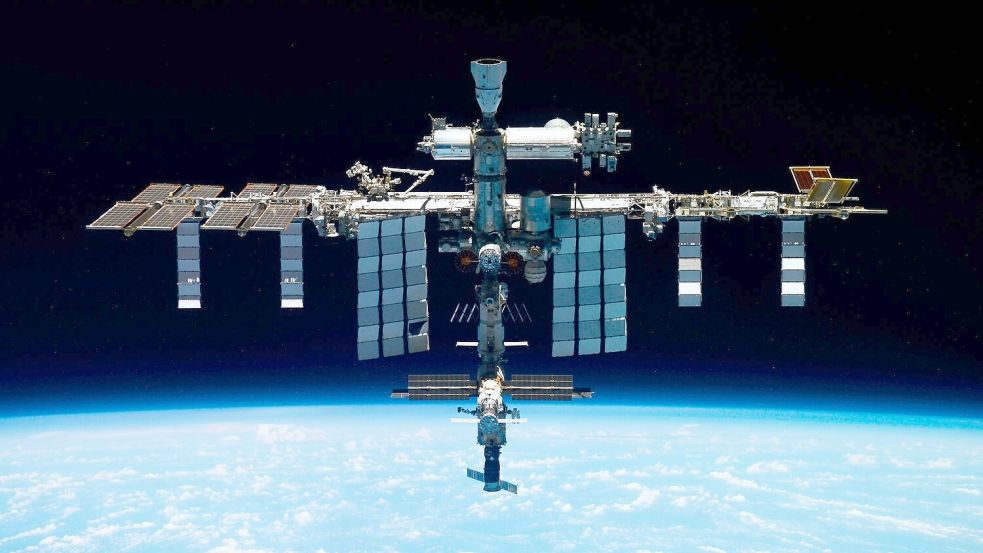 Trotz der Spannungen um den von Russland begonnenen Ukraine-Krieg kooperieren Russen und US-Amerikaner weiter im Weltraum. (Archivbild) Foto: -/Roscosmos State Space Corporat