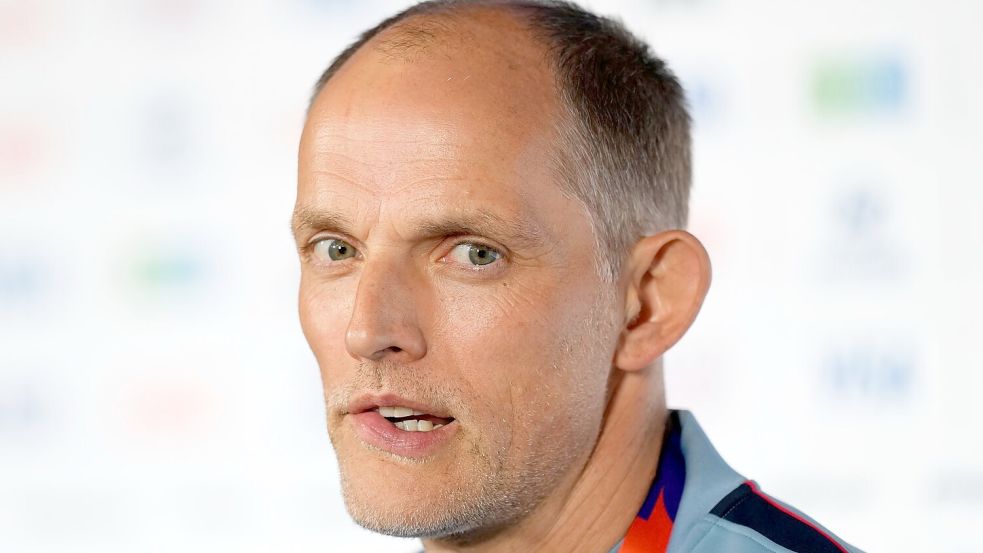 Thomas Tuchel sucht die richtige Taktik für das WM-Halbfinale. Foto: Rebecca Blackwell