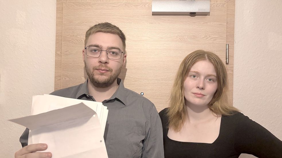 Maurice und Anna Tempel wohnen inzwischen in einer neuen Wohnung. Foto: Jasmin Oltmanns