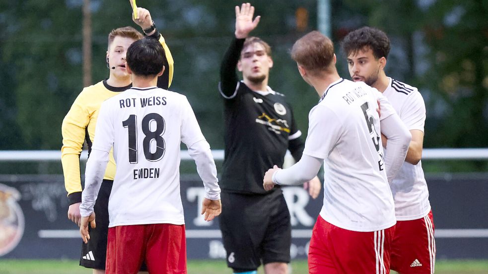 Die Teilnahme von RW Emden/Kickers II sorgt für viele Diskussionen. Archivbild: Doden/Emden