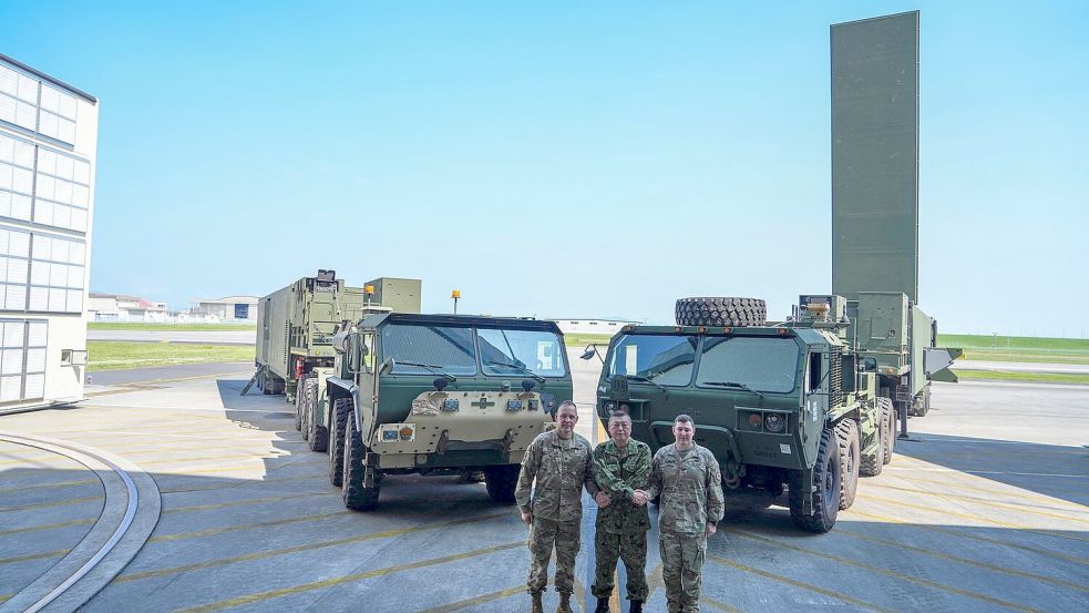 Ein Vorteil des Waffensystems Typhon ist es, dass es sich auf Lastwagen installieren lässt und damit mobil ist. (Archivbild) Foto: Sgt. Perla Alfaro/DVIDS/dpa