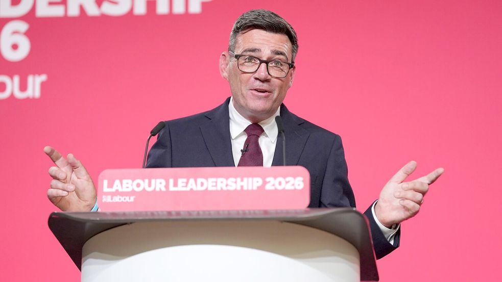 Andy Burnham ist der neue Vorsitzender der Labour-Partei. Foto: Yui Mok/PA Wire/dpa