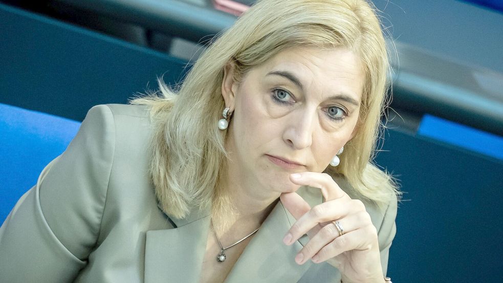 Nina Warken ist die einzige Frau, die in den Personalspekulationen eine Rolle spielt. Foto: Michael Kappeler/dpa