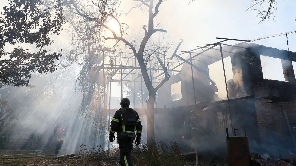 Saporischschja wurde bereits in der vergangenen Woche angegriffen. (Archiv) Foto: Kateryna Klochko
