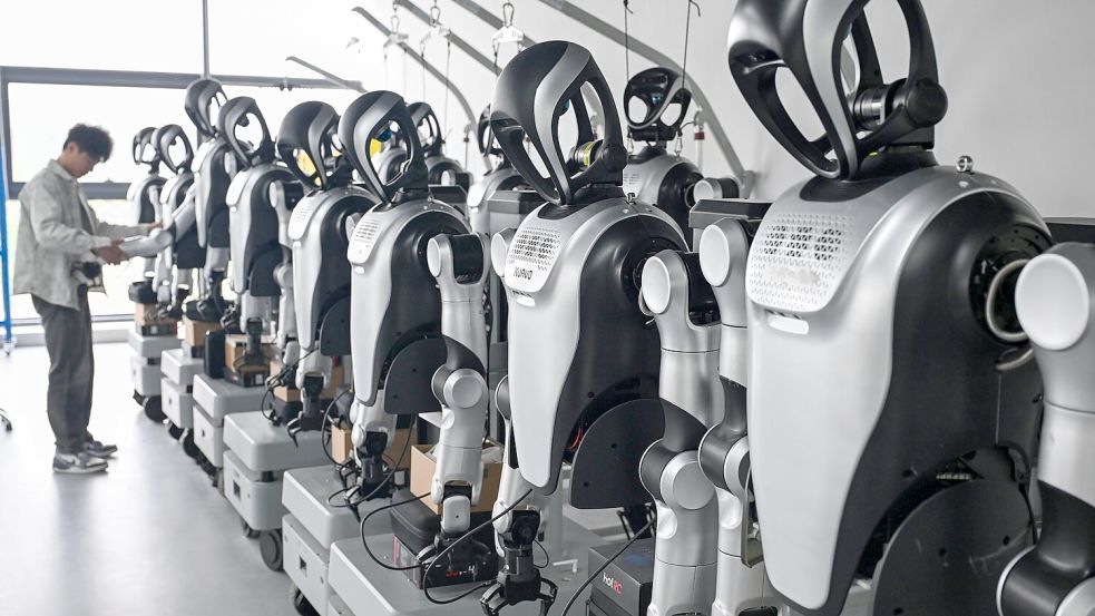 Während Europa bei Robotern oft jahrelang im Labor forscht, setzt China auf bereits auf Massenfertigung. Foto: IMAGO/VCR